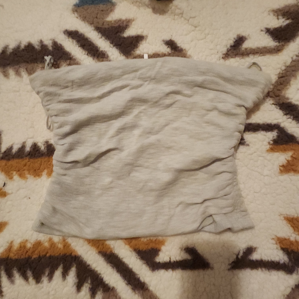 Free People Light Grey Tube Top